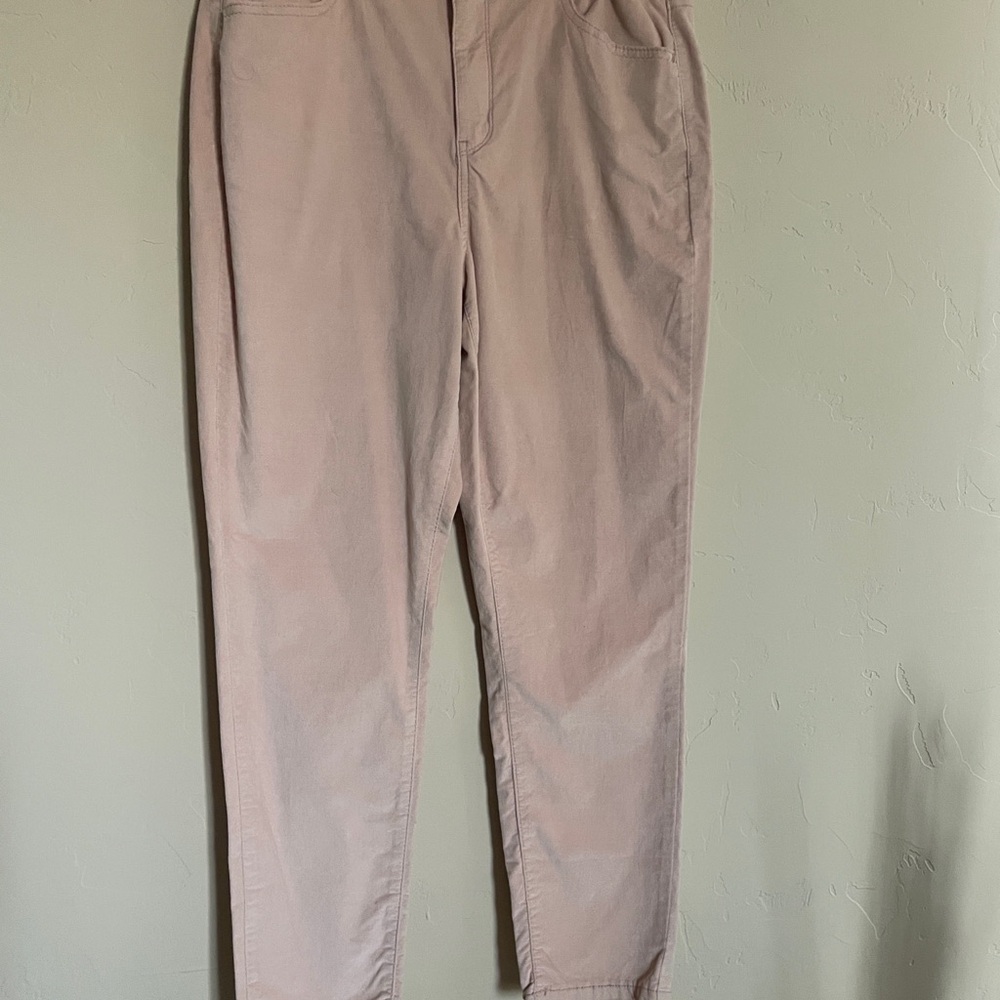 SO Corduroy Men's Pants in Pale Pink